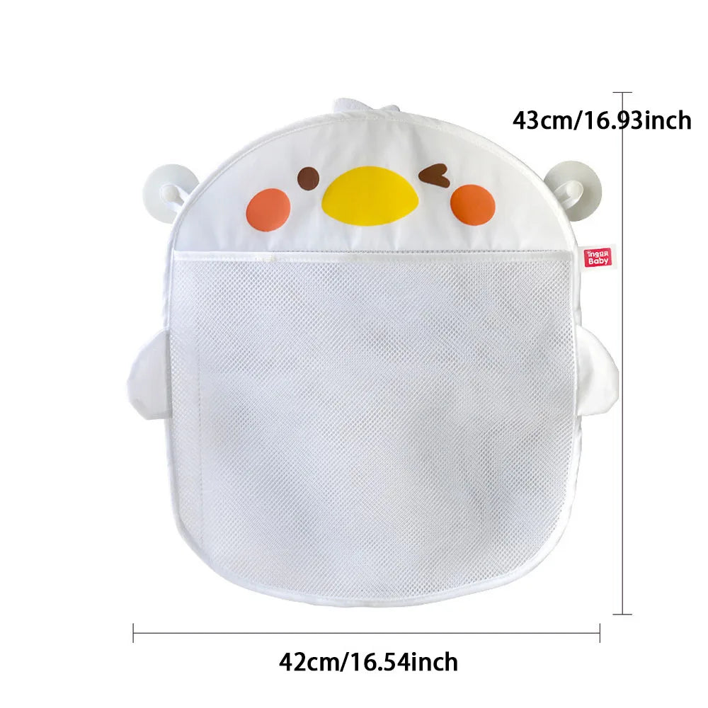 Baby Bath Toys Cute Duck Mesh Net Toy