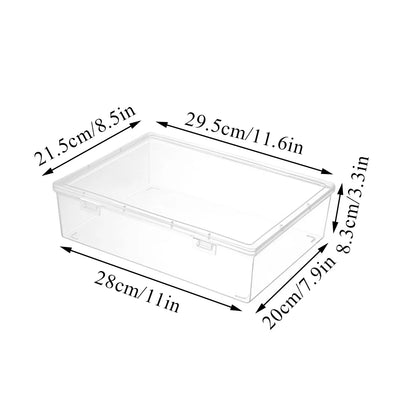 Plastic Document Organizer Organized Clear
