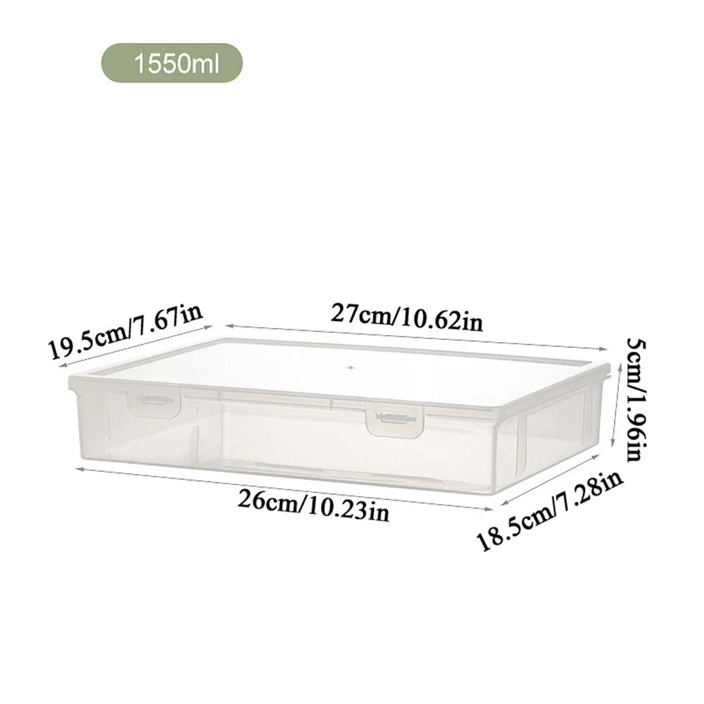 Plastic Document Organizer Organized Clear