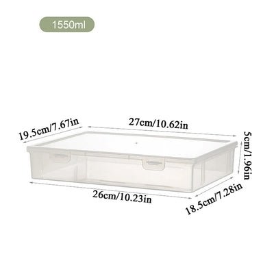 Plastic Document Organizer Organized Clear
