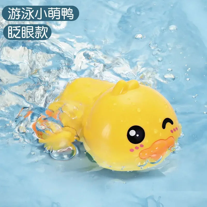 Summer Bath Toys Kids Swimming Clockwork