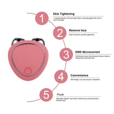 Facial Electric Face Lifting Roller Massager