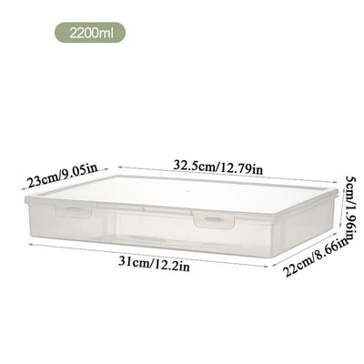 Plastic Document Organizer Organized Clear