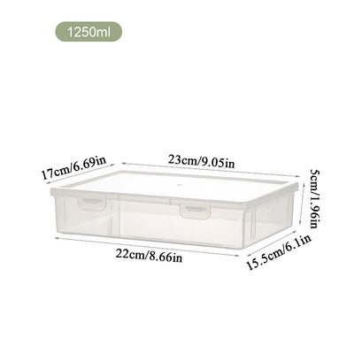 Plastic Document Organizer Organized Clear
