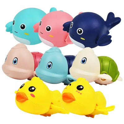 Summer Bath Toys Kids Swimming Clockwork