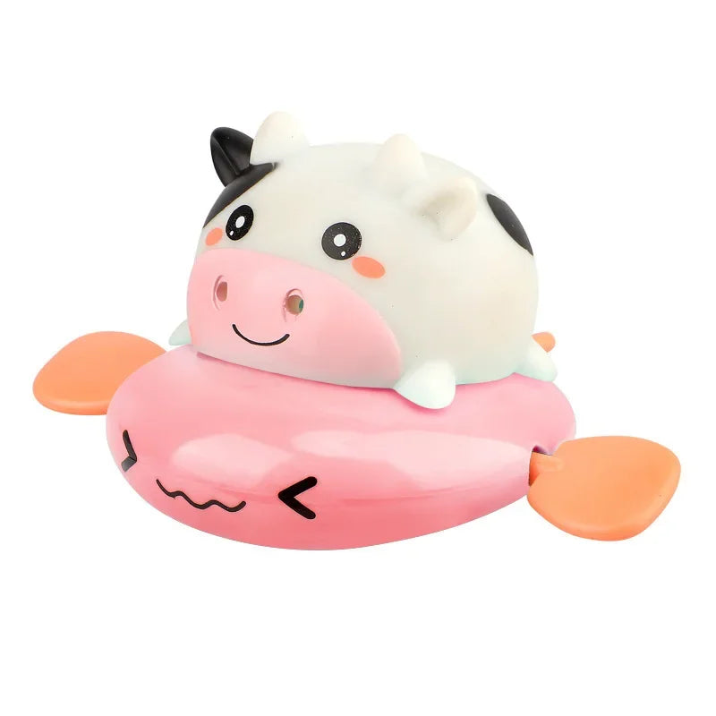 Summer Bath Toys Kids Swimming Clockwork