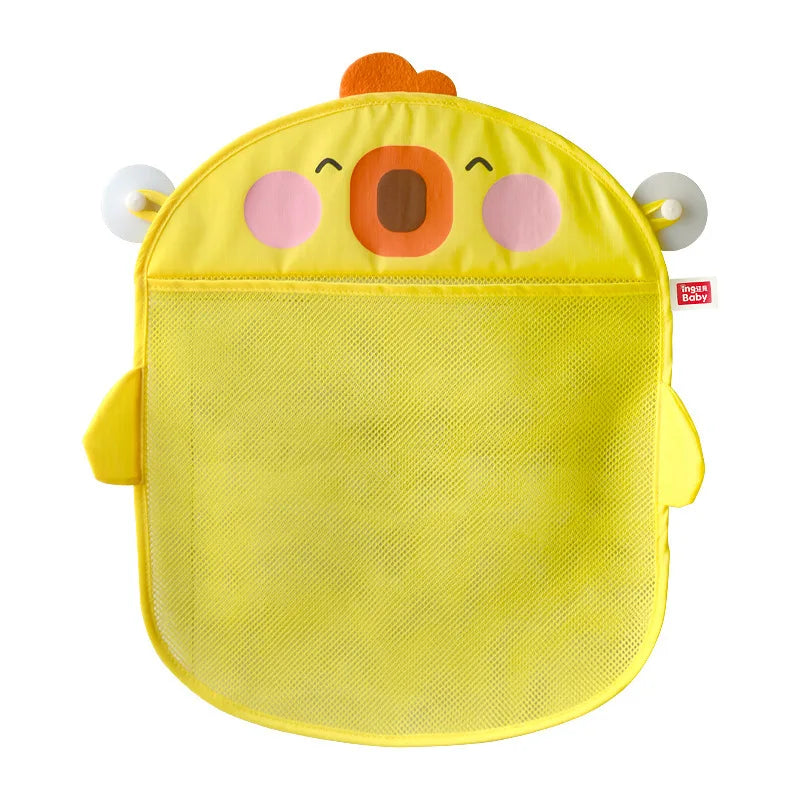 Baby Bath Toys Cute Duck Mesh Net Toy